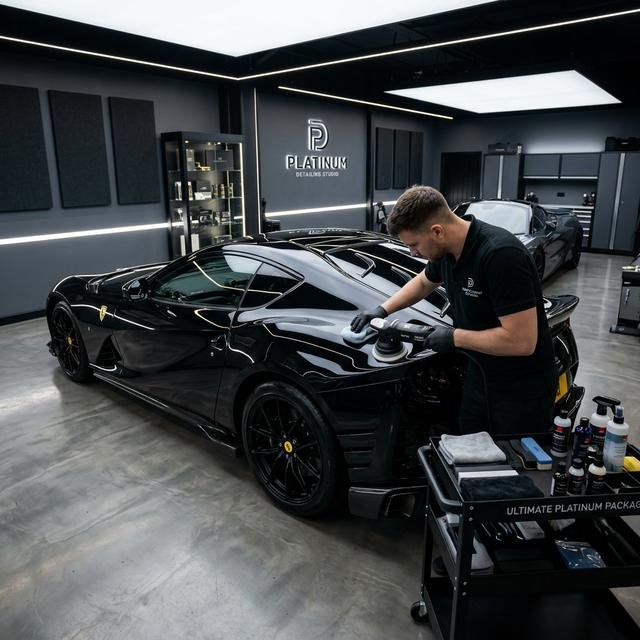 Professional automotive detailing