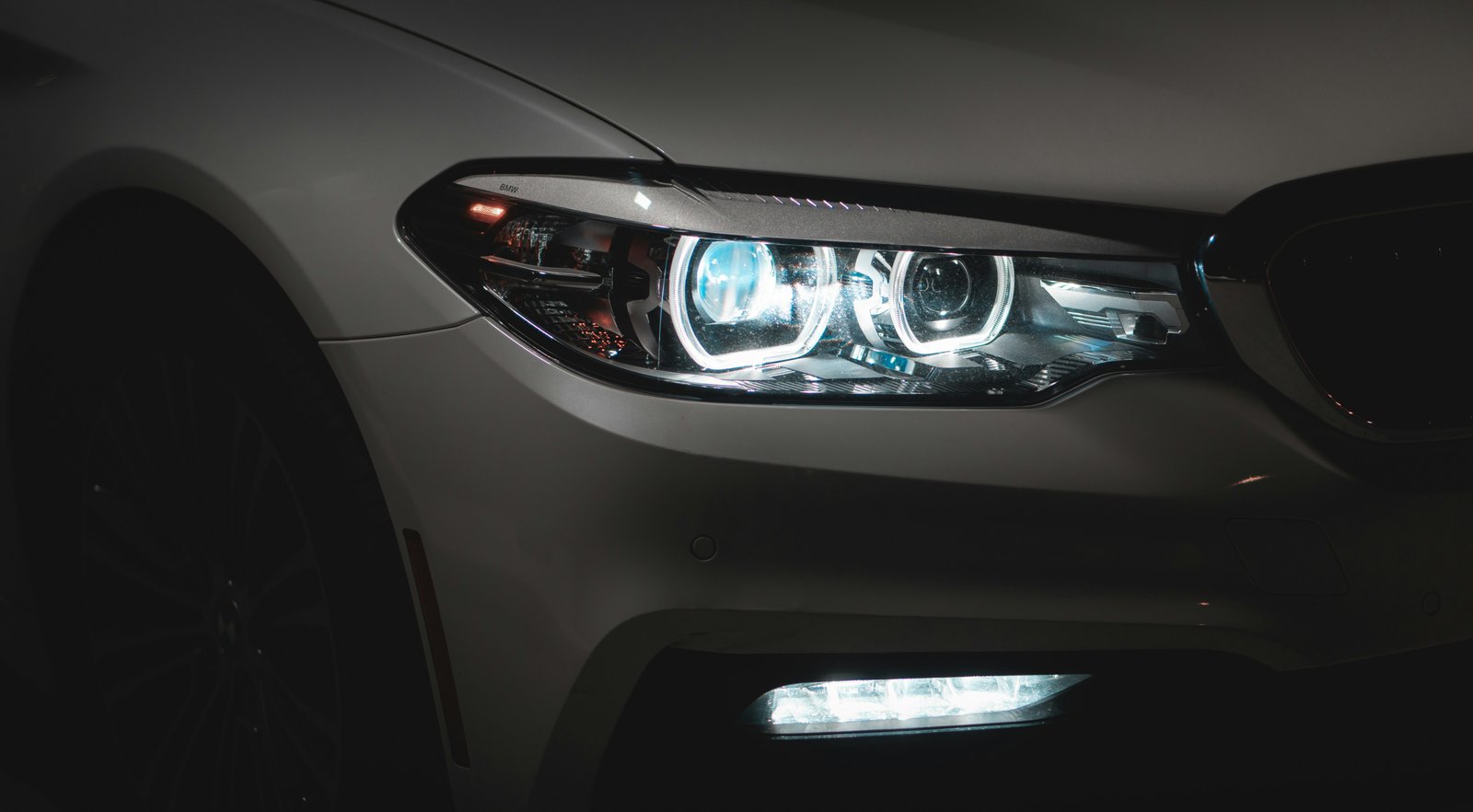 Professional headlight restoration